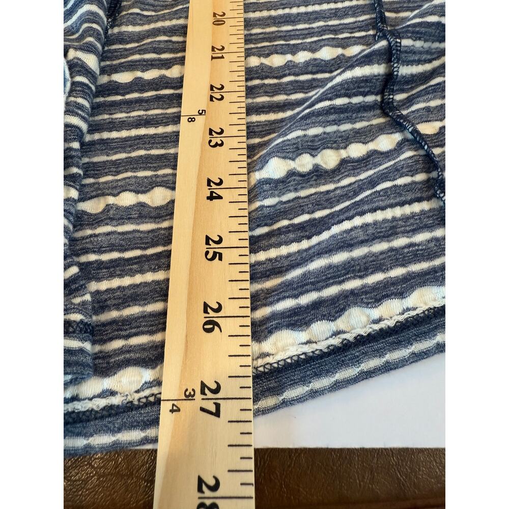 Chico’s Striped Cardigan & Tank Set Size M Coastal Grandma Minimalist - Picture 10 of 12